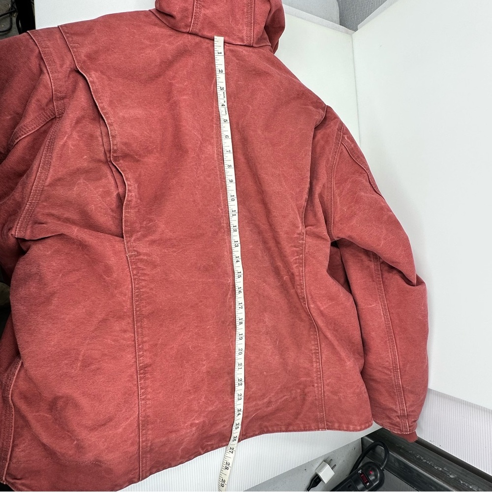 Carhartt Women's Pink WJ141VRS Sherpa Lined Jacket - Size 2XL - Picture 10 of 10